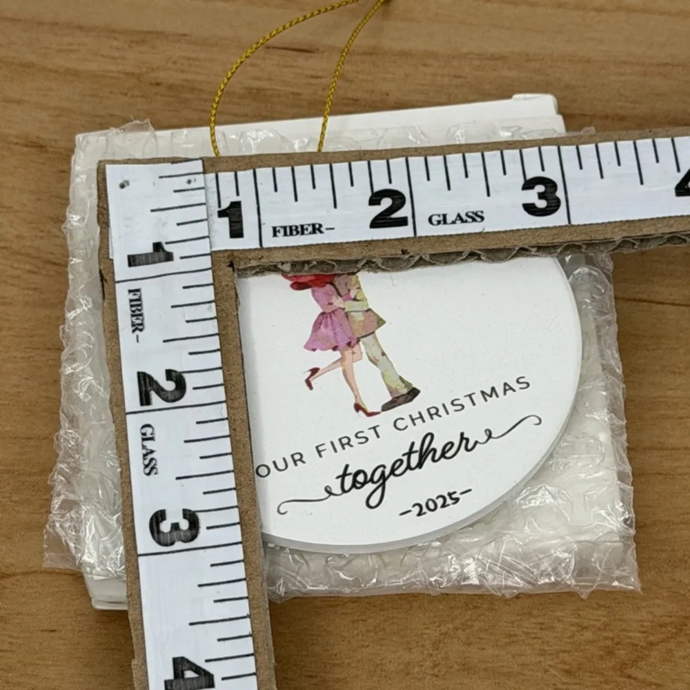 OUTDATED Our First Christmas Ceramic Ornament 2025